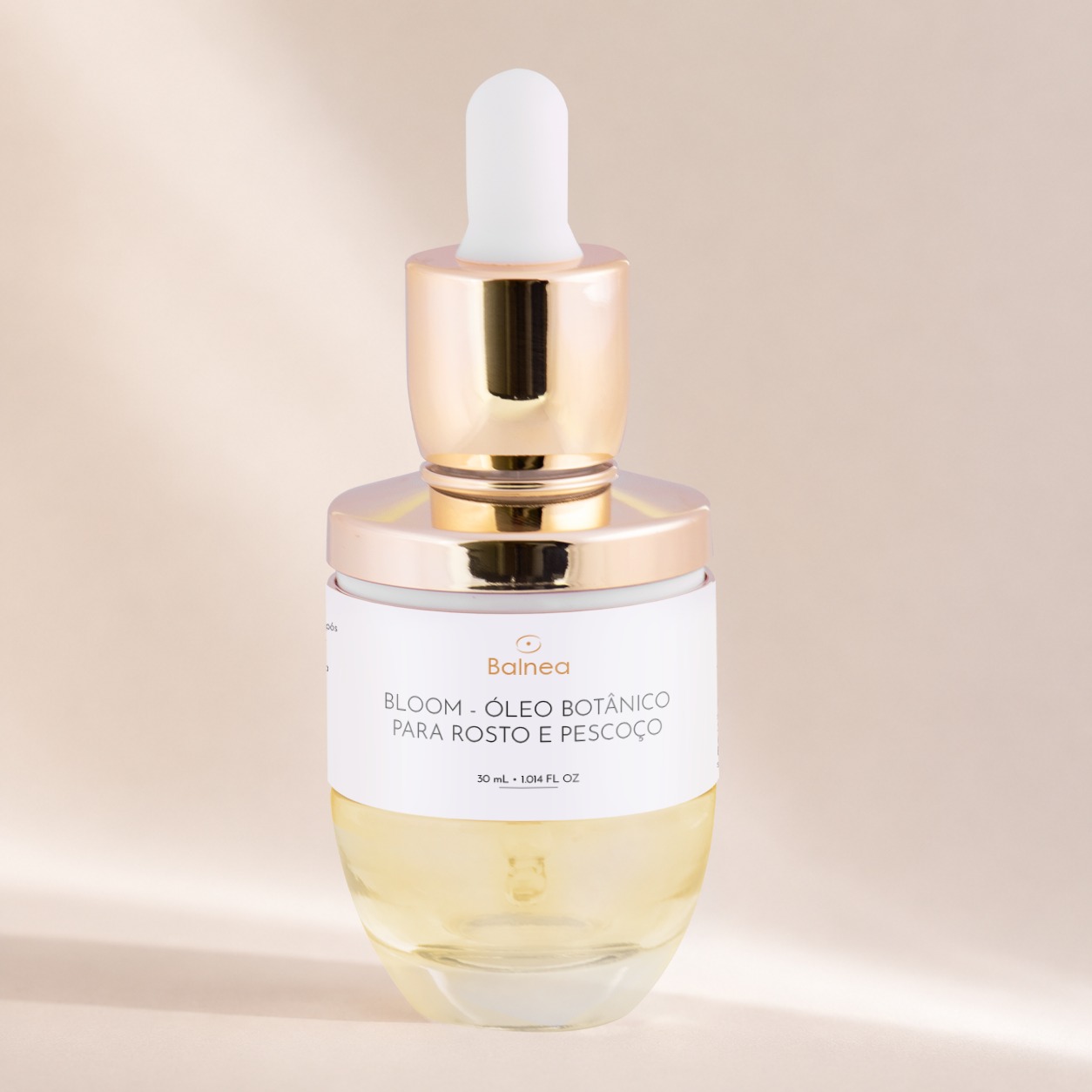 Bloom · óleo botânico neurocosmético com lavanda, camomila e chá verde